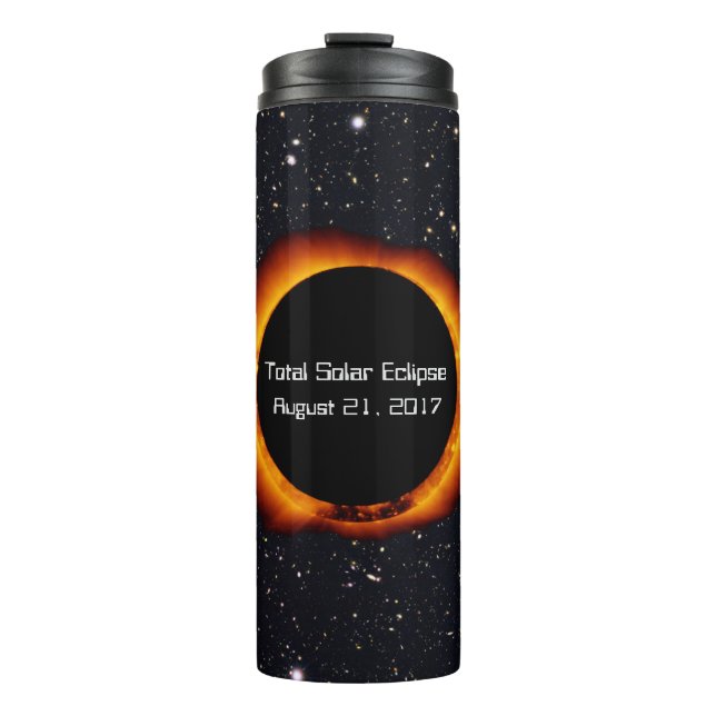 Garrafa Térmica Eclipse Solar Total 2017 (Frente)