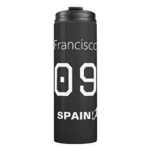 Garrafa Térmica Edição Monocromática Profissional de Futebol Nacio