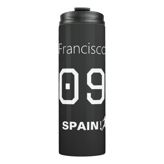 Garrafa Térmica Edição Monocromática Profissional de Futebol Nacio (Frente)
