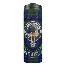 Garrafa Térmica Edmonstone Scottish Clan Tartan & Crest
