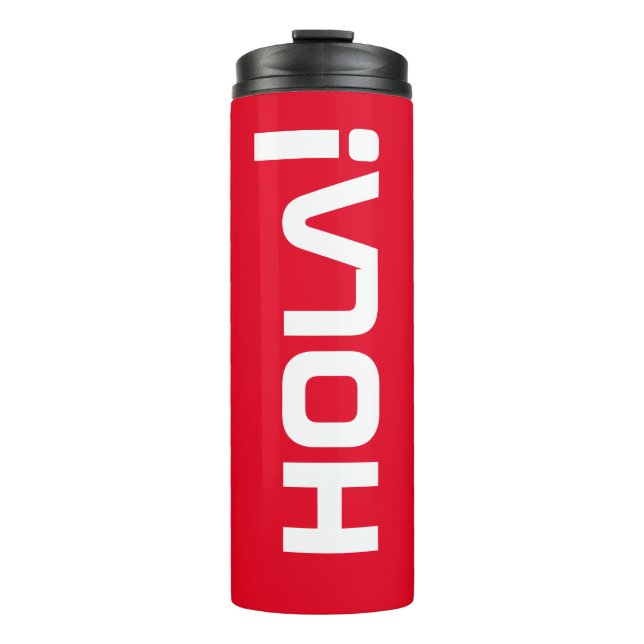 Garrafa Térmica Ei! Vermelho! (Frente)