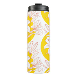 Garrafa Térmica Ele Ressuscitou! - Coral + Lírio Amarelo