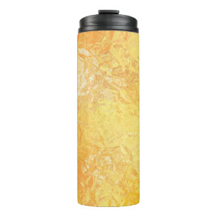 Garrafa Térmica Elegância Dourada: Fundo Luxuoso Abstrato