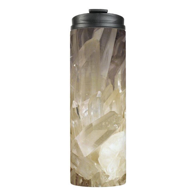 Garrafa Térmica Elegante Energy Graphic Clear Quartz (Frente)