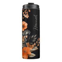 Elegante Vintage Watercolor Floral Personalizado