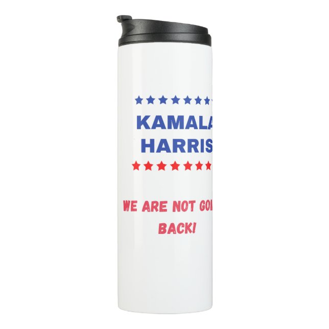 Garrafa Térmica Eleições 2024 em Kamala Harris (Rotação à direita)