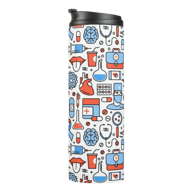 Garrafa Térmica Elementos médicos (Rotação à direita)