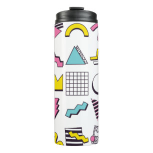 Garrafa Térmica Elementos Pop Memphis Design