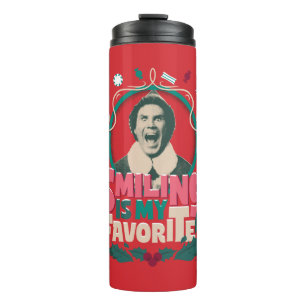 Garrafa Térmica Elf - Sorrir é o meu favorito