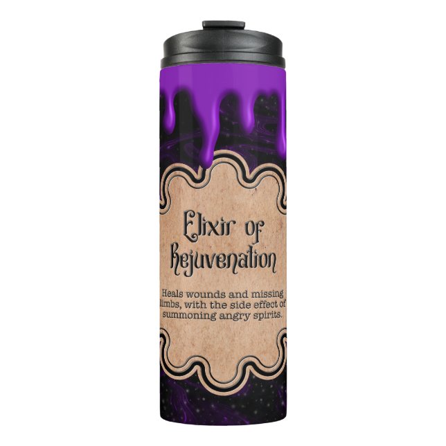 Garrafa Térmica Elixir do Rejuvenescimento (Frente)