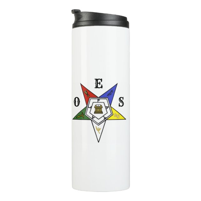 Garrafa Térmica Emblema da Ordem da Estrela Oriental (Rotação à direita)