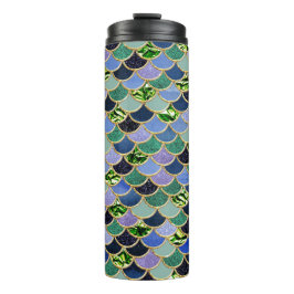 Garrafa Térmica Emerald Gem Mermaid Scales