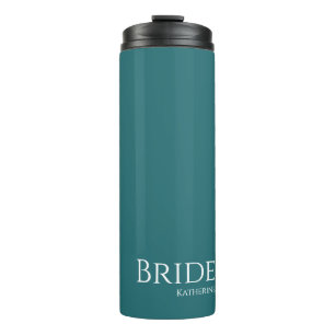 Garrafa Térmica Emerald Green e White-Bride-