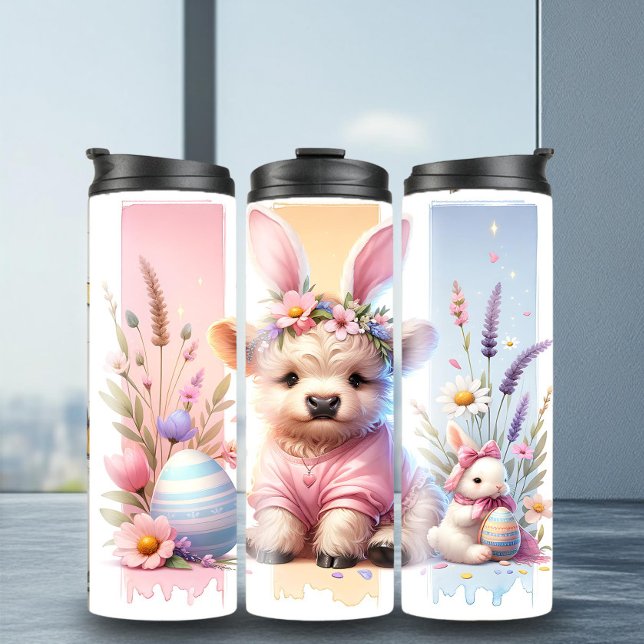 Garrafa Térmica Encantadora Páscoa Brushaft Tumbler (Criador carregado)