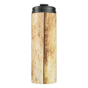 Garrafa Térmica Encerramento do antigo fundo de textura de madeira