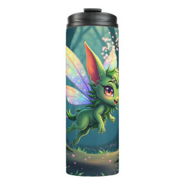 Garrafa Térmica Enchanted Fairy Critter – Magical Forest Sprite 