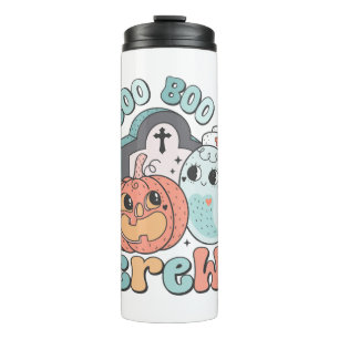 Garrafa Térmica Enfermeira de Boo Boo Enfermeira Engraçada Fantasm