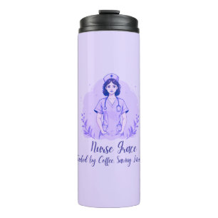 Garrafa Térmica Enfermeiro Personalizado Tumbler Térmico Alimentad