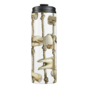 Garrafa Térmica Engraçado Dentista de Odontologia Dental Extraída