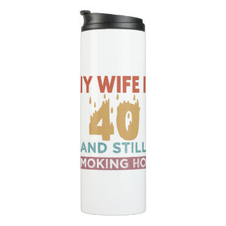 Garrafa Térmica Engraçado Design Tumbler Para Mamãe