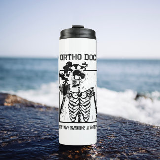 Garrafa Térmica Engraçado Trabalho Médico Personalizável de Raio X