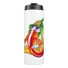 Garrafa Térmica Engraçados E Orgulhosos Chili Em Fogo Dá Mãos