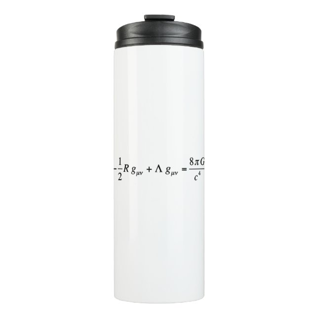 Garrafa Térmica Equação de campo Einstein da relatividade geral (Frente)