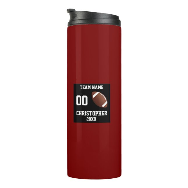 Garrafa Térmica Equipe de futebol (Rotação à direita)