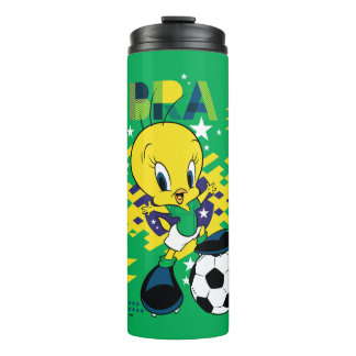 Garrafa Térmica Equipe Gráfica do Futebol do Brasil da TWEETY™