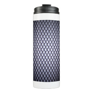 Garrafa Térmica Esferas brancas