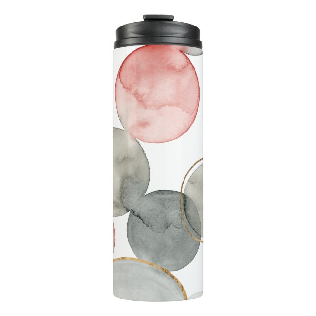 Garrafa Térmica Esferas douradas (Frente)