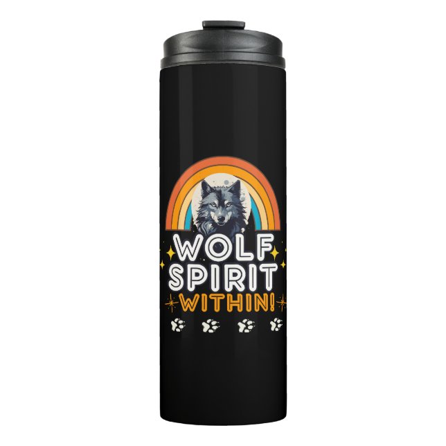 Garrafa Térmica Espírito de Lobo Interior (Frente)