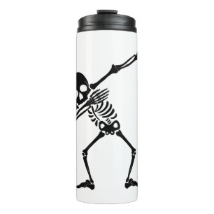 Garrafa Térmica Esqueleto Dab esqueleto dabbing - camisa de caveir