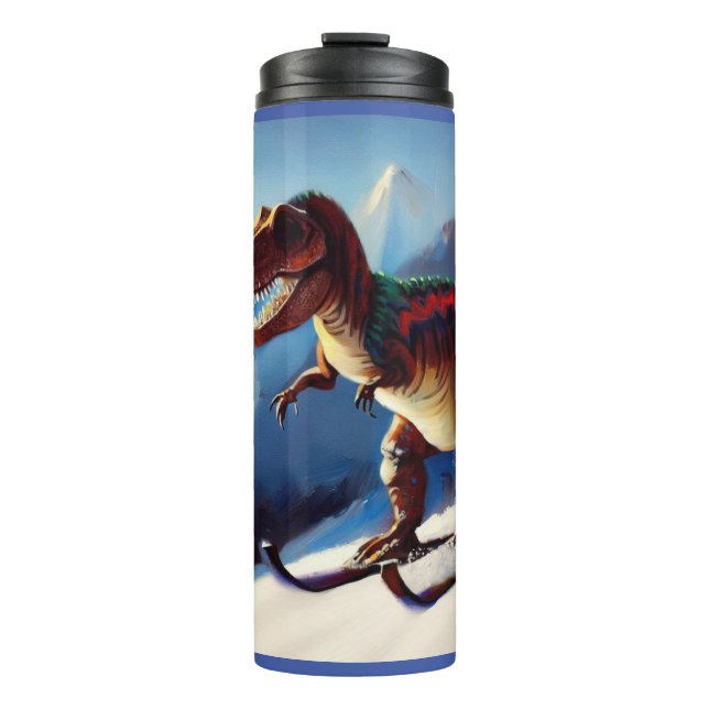 Garrafa Térmica Esqui T Rex (Frente)