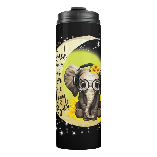 Garrafa Térmica Esta camiseta do autismo é para uma mãe, pai, espo (Frente)