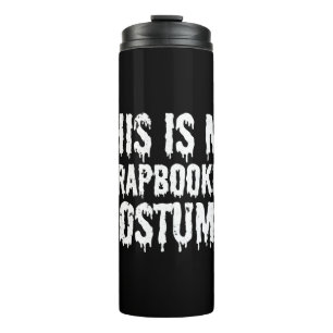 Garrafa Térmica Esta É A Minha Camiseta De Figurino De Halloween