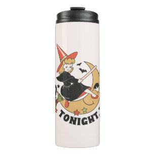 Garrafa Térmica Esta Noite Voamos Com A Bruxa Bonita