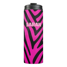 Estampa de Zebra Rosa Personalizada
