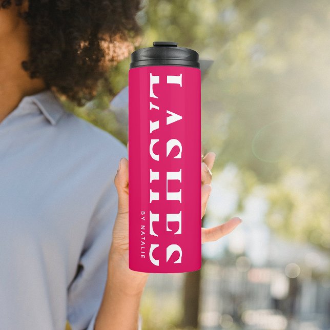 Garrafa Térmica Estheticista Legal do Técnico de Extensão de Lash  (Criador carregado)