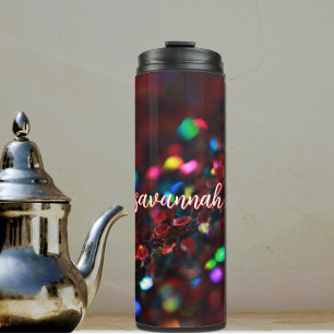 Garrafa Térmica Estimulação Vermelha Escura