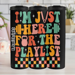 Garrafa Térmica Estou aqui para a lista de músicas