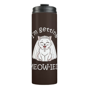 Garrafa Térmica Estou me casando, miau!