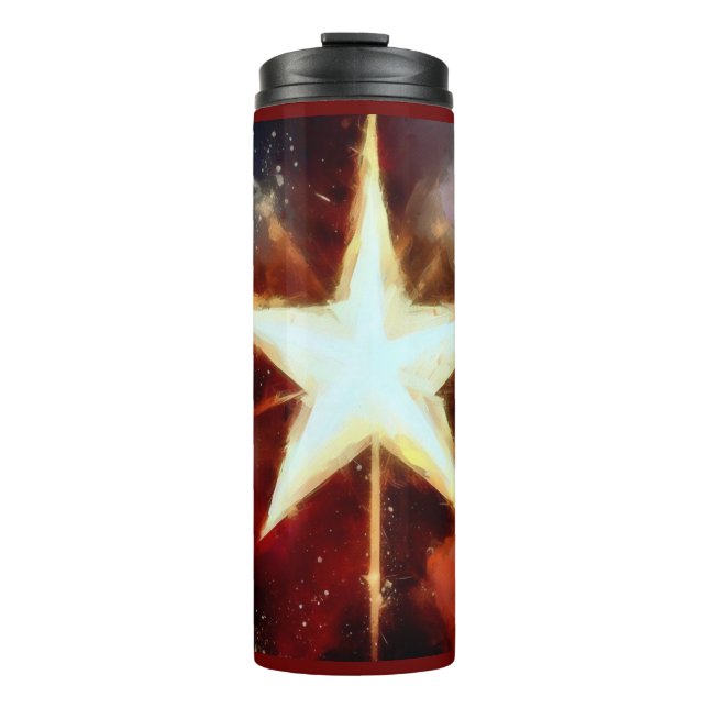 Garrafa Térmica Estrela de Natal 1 (Frente)