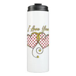 Garrafa Térmica Eu amo você Design