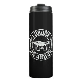 Garrafa Térmica Eu bebo e ligando