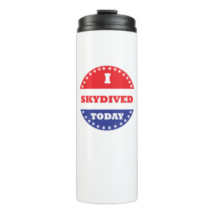 Garrafa Térmica Eu Dei Skydived Hoje