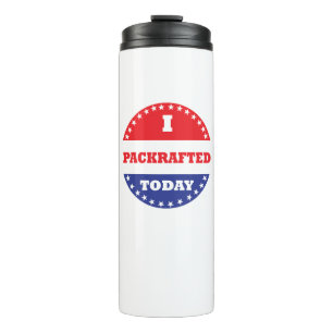 Garrafa Térmica Eu empacotado hoje