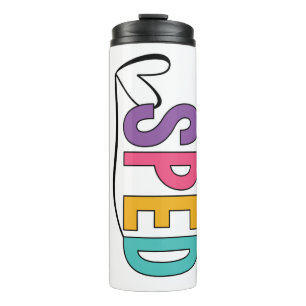 Garrafa Térmica Eu ensino o Tumbler APRESSADO