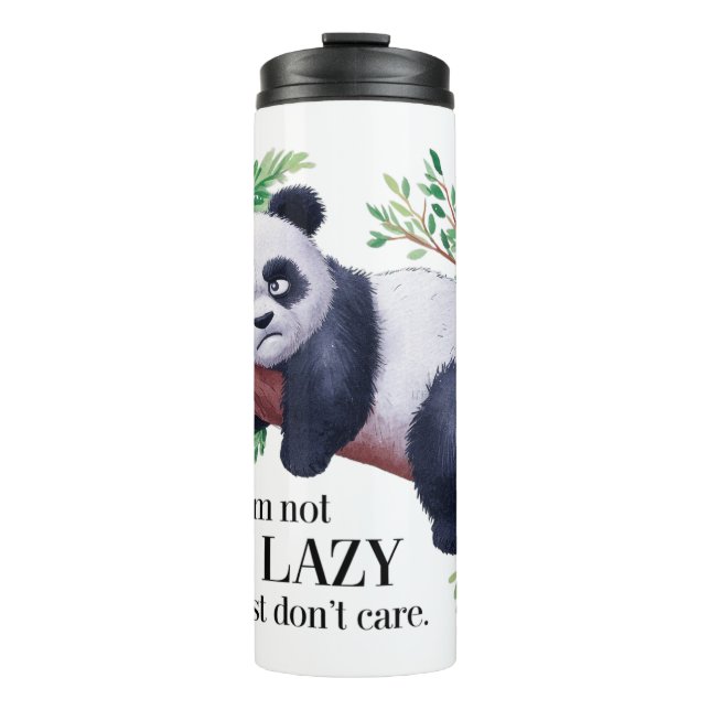 GARRAFA TÉRMICA  EU NÃO ESTOU ZANGADO. EU SÓ NÃO ME IMPORTO COM PAN (Frente)