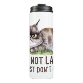 GARRAFA TÉRMICA  EU NÃO ESTOU ZANGADO, EU SÓ NÃO ME IMPORTO COM UM 